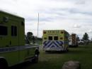 Some of the squads & fire trucks at our picnic